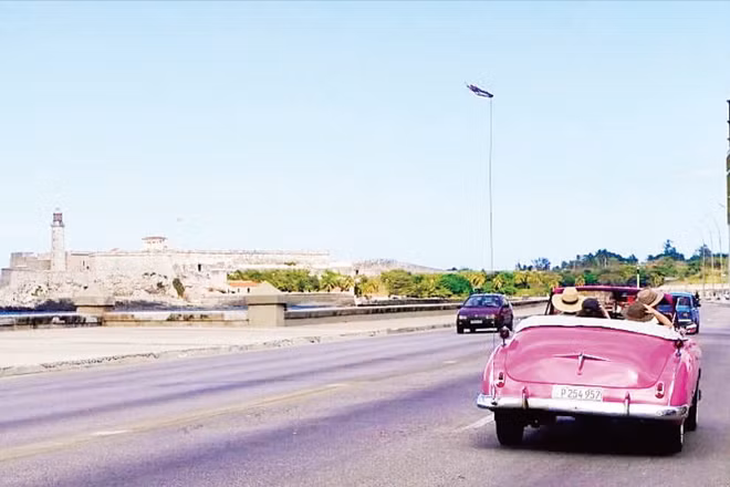 Một tuyến phố tại La Habana, Cuba tháng 1/2026. (Ảnh TÂN HOA XÃ)
