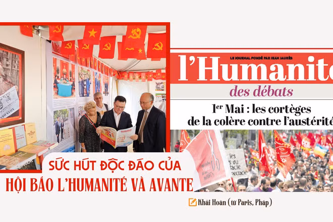 Sức hút độc đáo của hội báo L'Humanité và Avante