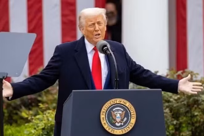 Tổng thống Mỹ Donald Trump. (Ảnh: THX/TTXVN)