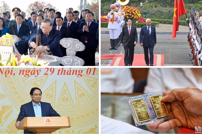 Tin nổi bật ngày 29/1: Tổng Bí thư dâng hương tại Nghệ An, Hà Tĩnh; Việt Nam-EU nâng cấp quan hệ lên Đối tác chiến lược toàn diện