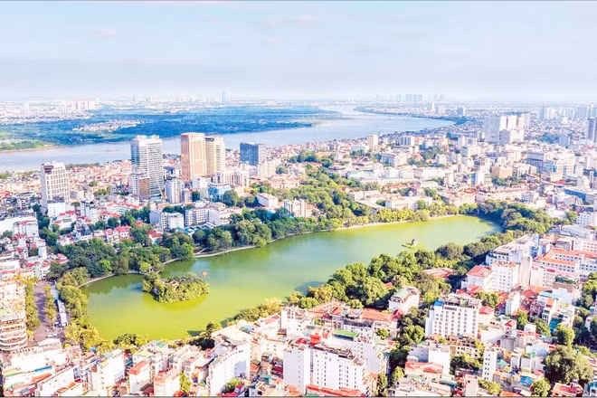 Tầm nhìn 100 năm của quy hoạch tổng thể và những chính sách đột phá là nền tảng để Hà Nội phát triển bền vững, thịnh vượng. (Ảnh ĐĂNG QUANG)