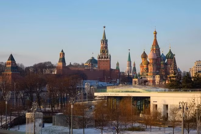 Thủ đô Moscow của Nga. (Ảnh: Tân Hoa xã)