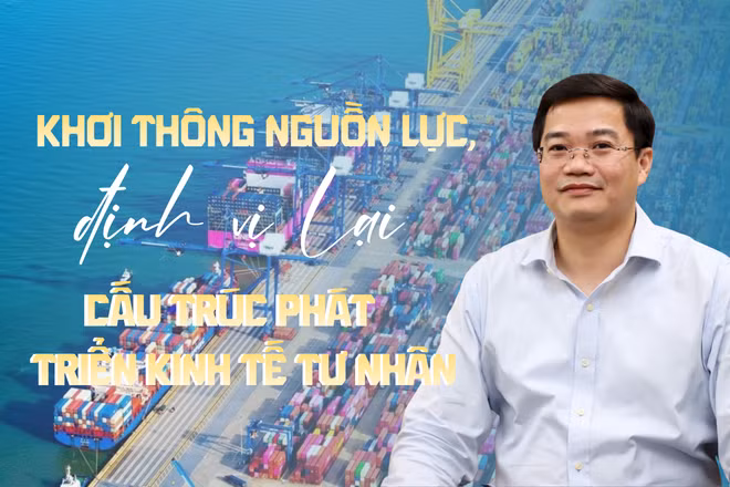 Khơi thông nguồn lực, định vị lại cấu trúc phát triển kinh tế tư nhân