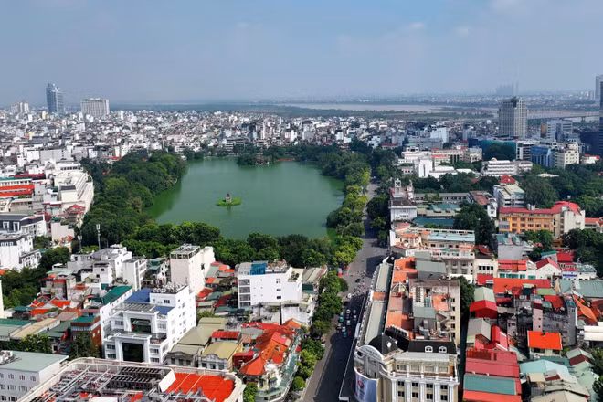 Một góc Thủ đô Hà Nội. (Ảnh: THẾ ĐẠI)