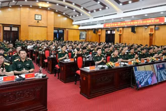Quang cảnh hội nghị. (Ảnh: THẾ ĐẠI)