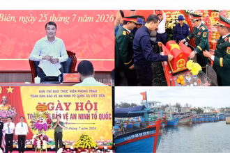 Tin nổi bật ngày 25/7: Thủ tướng Lê Minh Hưng làm việc với Ban Thường vụ Tỉnh ủy Điện Biên; Tàu cá Quảng Ngãi bị chìm trên biển, 3 ngư dân mất tích