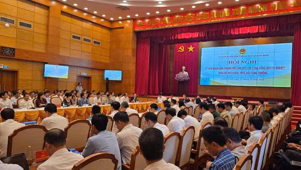 Quang cảnh Hội nghị. (Ảnh: QUANG THỌ)