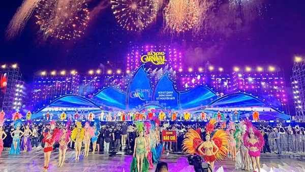 Chương trình Carnaval Hạ Long 2026. (Ảnh: QUANG THỌ)
