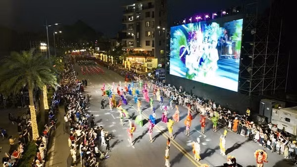 Chương trình Carnaval Hạ Long 2026. (Ảnh: Quang Thọ)