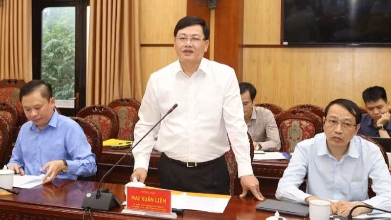 Ông Mai Xuân Liêm, Phó Chủ tịch Ủy ban nhân dân tỉnh Thanh Hóa.