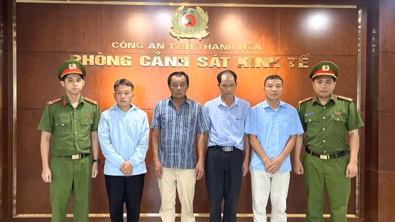 Các đối tượng có liên quan đến vụ việc.