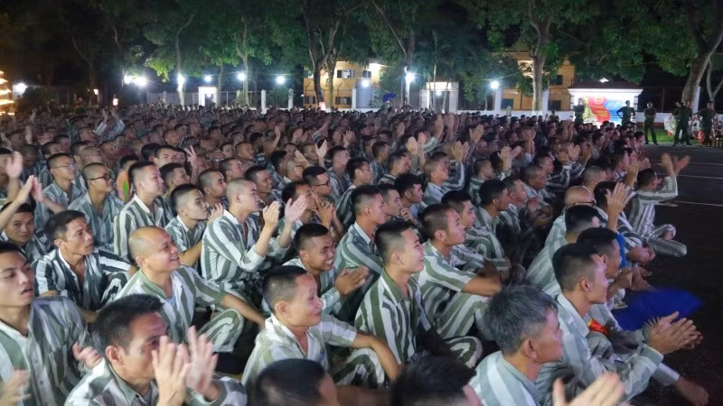 Hơn 1.000 phạm nhân đang chấp hành án tại Trại giam Thanh Phong.