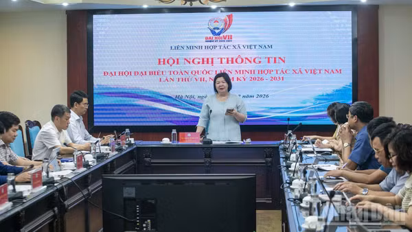 Liên minh Hợp tác xã Việt Nam tổ chức Hội nghị thông tin về Đại hội đại biểu toàn quốc Liên minh Hợp tác xã Việt Nam lần thứ VII, nhiệm kỳ 2026-2031.