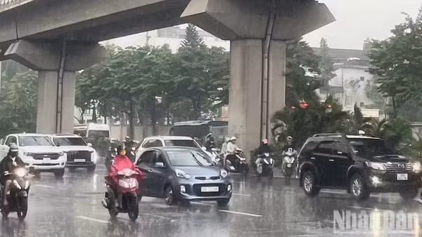 Trong những ngày nghỉ lễ Quốc khánh 2/9, Bắc Bộ và khu vực từ Thanh Hóa đến thành phố Huế có khả năng xuất hiện mưa vừa, mưa to, có nơi mưa rất to.