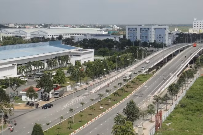 Một góc Khu Công nghệ cao Thành phố Hồ Chí Minh.