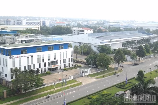 Một góc Khu Công nghệ cao Thành phố Hồ Chí Minh (Ảnh: CAO TÂN)