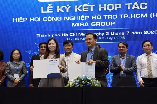 Ký kết biên bản ghi nhớ hợp tác chiến lược giữa các đơn vị.