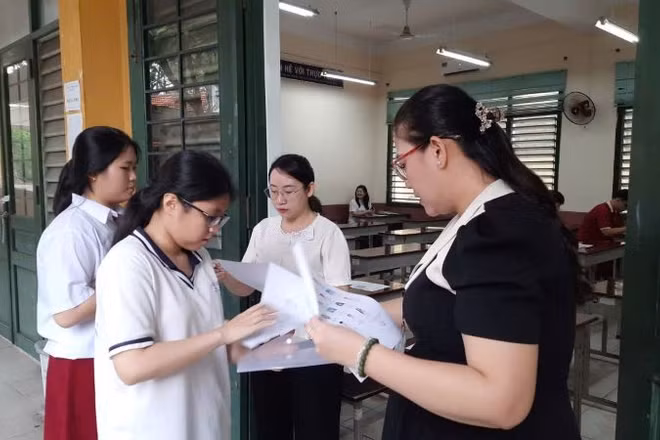Học sinh Thành phố Hồ Chí Minh tham gia kỳ thi tốt nghiệp Trung học phổ thông năm 2025.