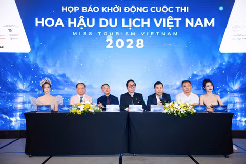 Họp báo giới thiệu về cuộc thi. (Ảnh: Ban tổ chức cung cấp)