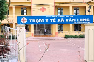 Nhiều trạm y tế xã vắng bệnh nhân.