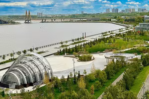 Một góc thành phố Kazan mơ mộng.
