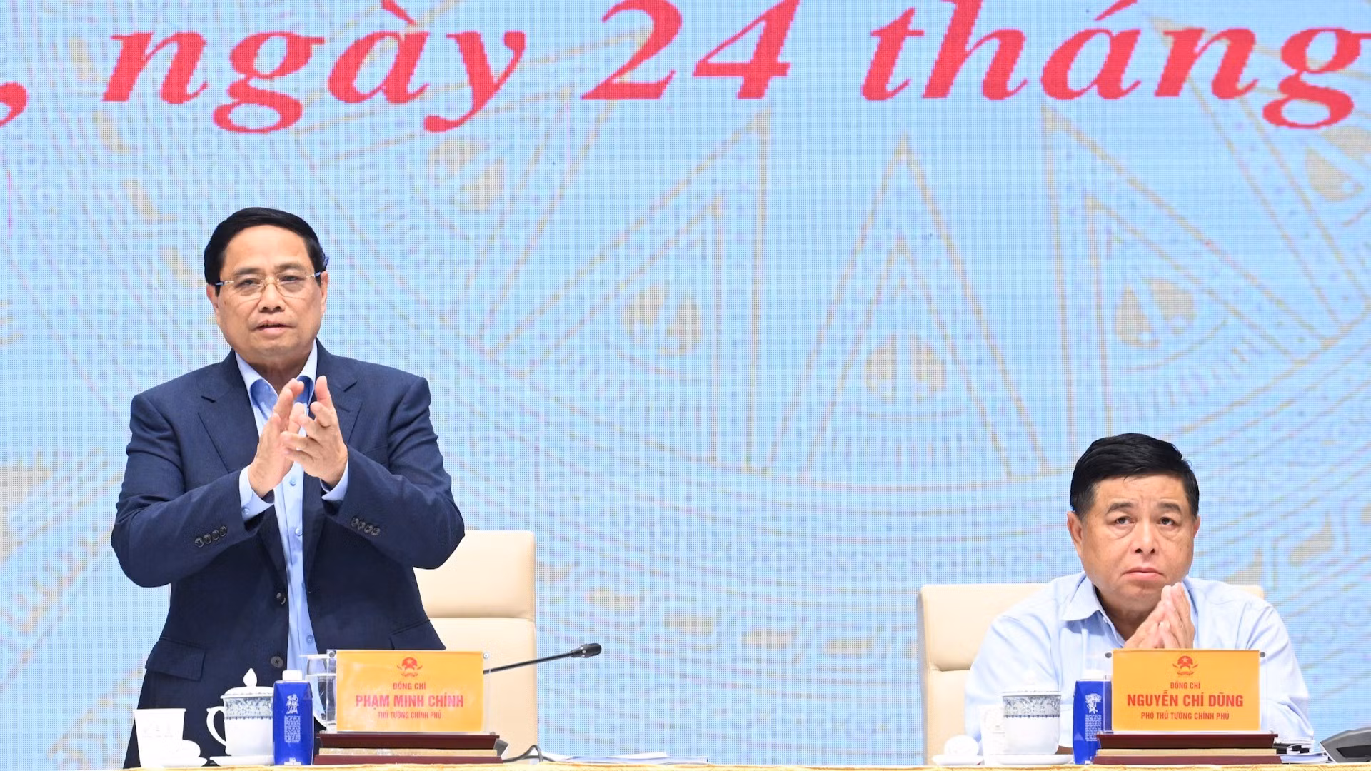 Thủ tướng Phạm Minh Chính dự và chủ trì phiên họp Ban Chỉ đạo của Chính phủ về phát triển khoa học-công nghệ và đổi mới sáng tạo, chuyển đổi số và Đề án 06.
