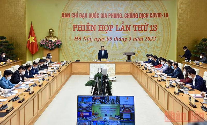 Ban Chỉ đạo quốc gia phòng, chống dịch Covid-19 họp phiên thứ 13 -0