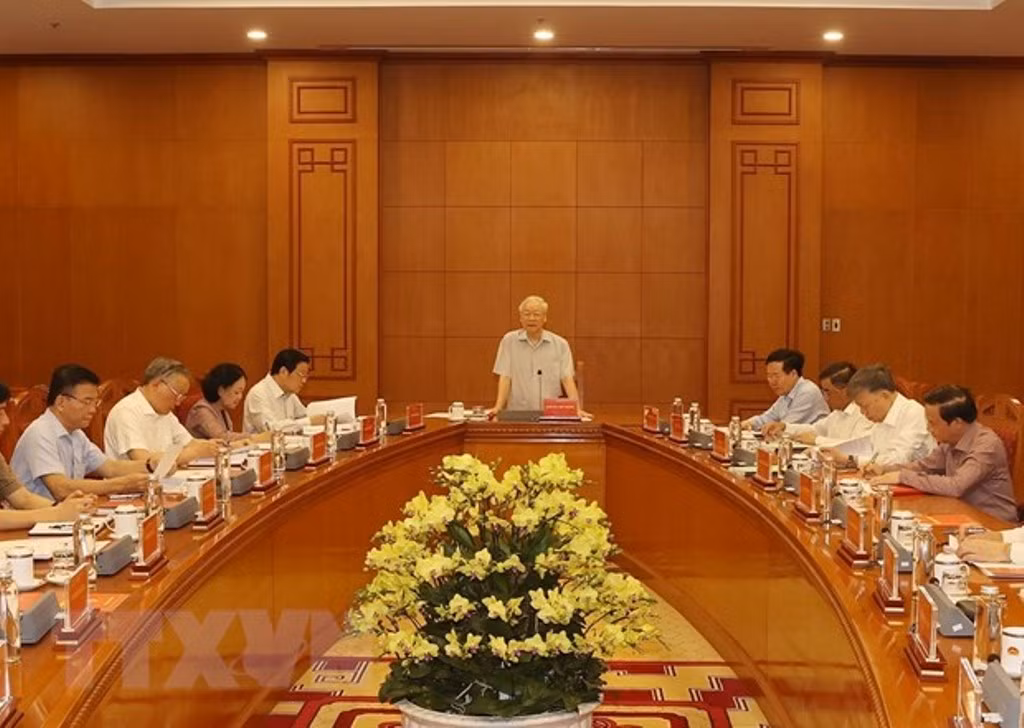 Tổng Bí thư chủ trì họp Thường trực Ban Chỉ đạo Trung ương về chống tham nhũng -0