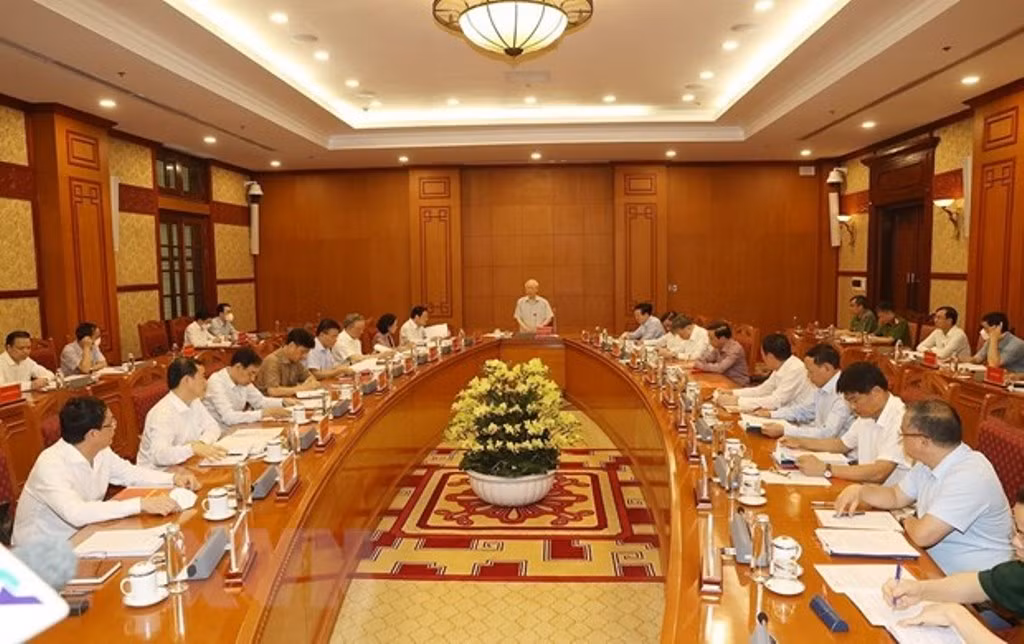 Tổng Bí thư chủ trì họp Thường trực Ban Chỉ đạo Trung ương về chống tham nhũng -0
