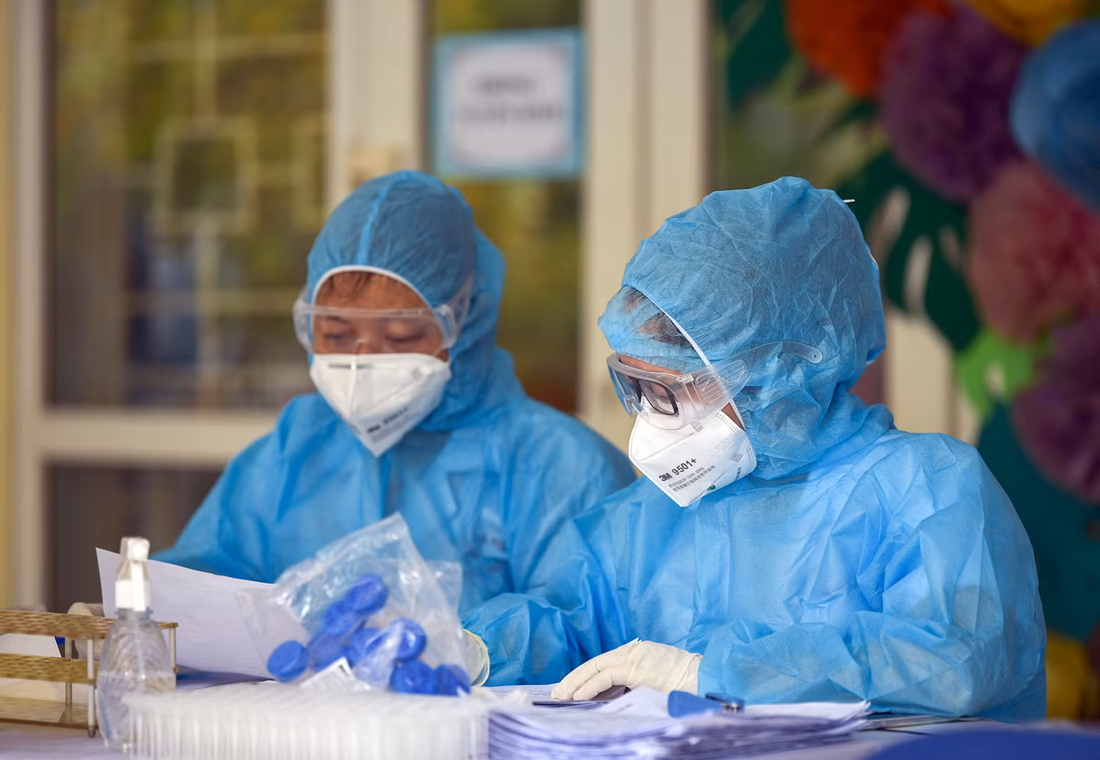 Hà Nội triển khai xét nghiệm Covid-19 diện rộng -0