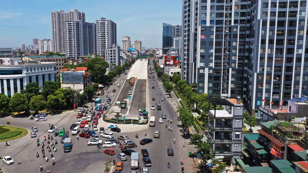 Dự án đường vành đai 2 Ngã Tư Sở - Vĩnh Tuy -0