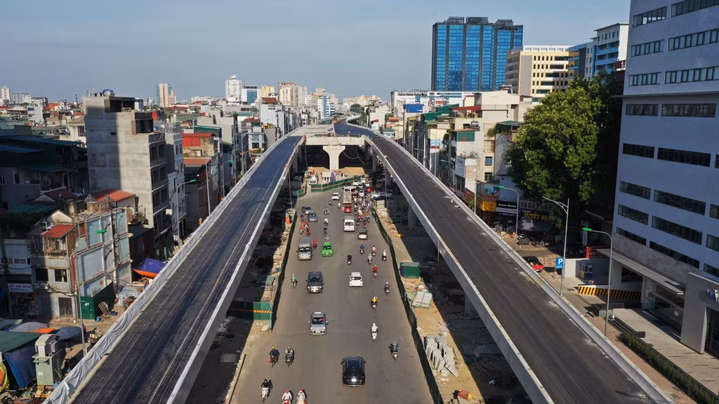 Dự án đường vành đai 2 Ngã Tư Sở - Vĩnh Tuy -0