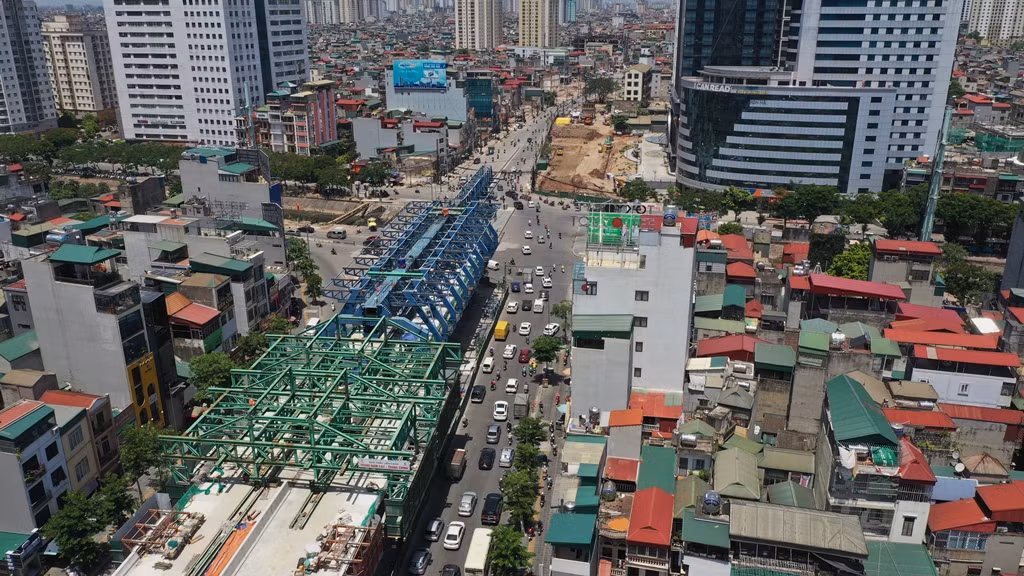 Dự án đường vành đai 2 Ngã Tư Sở - Vĩnh Tuy -0