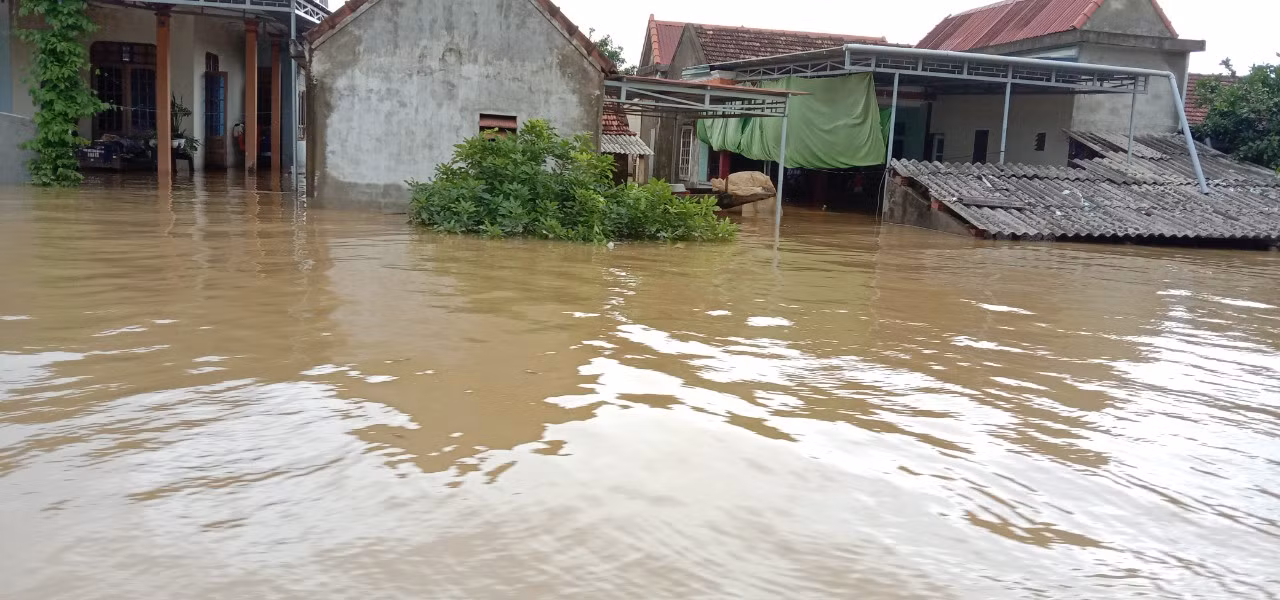 Lũ lên nhanh, rút chậm, miền trung 