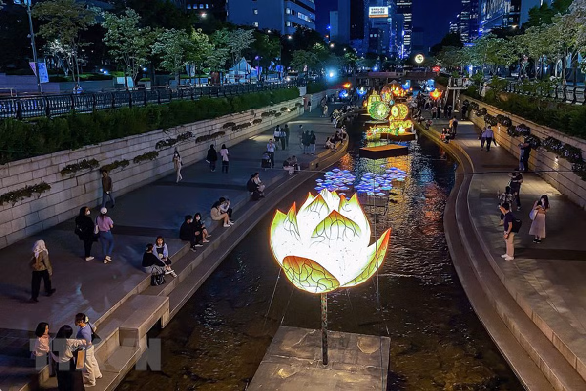Triển lãm đèn lồng truyền thống Seoul mừng Đại lễ Phật đản -0