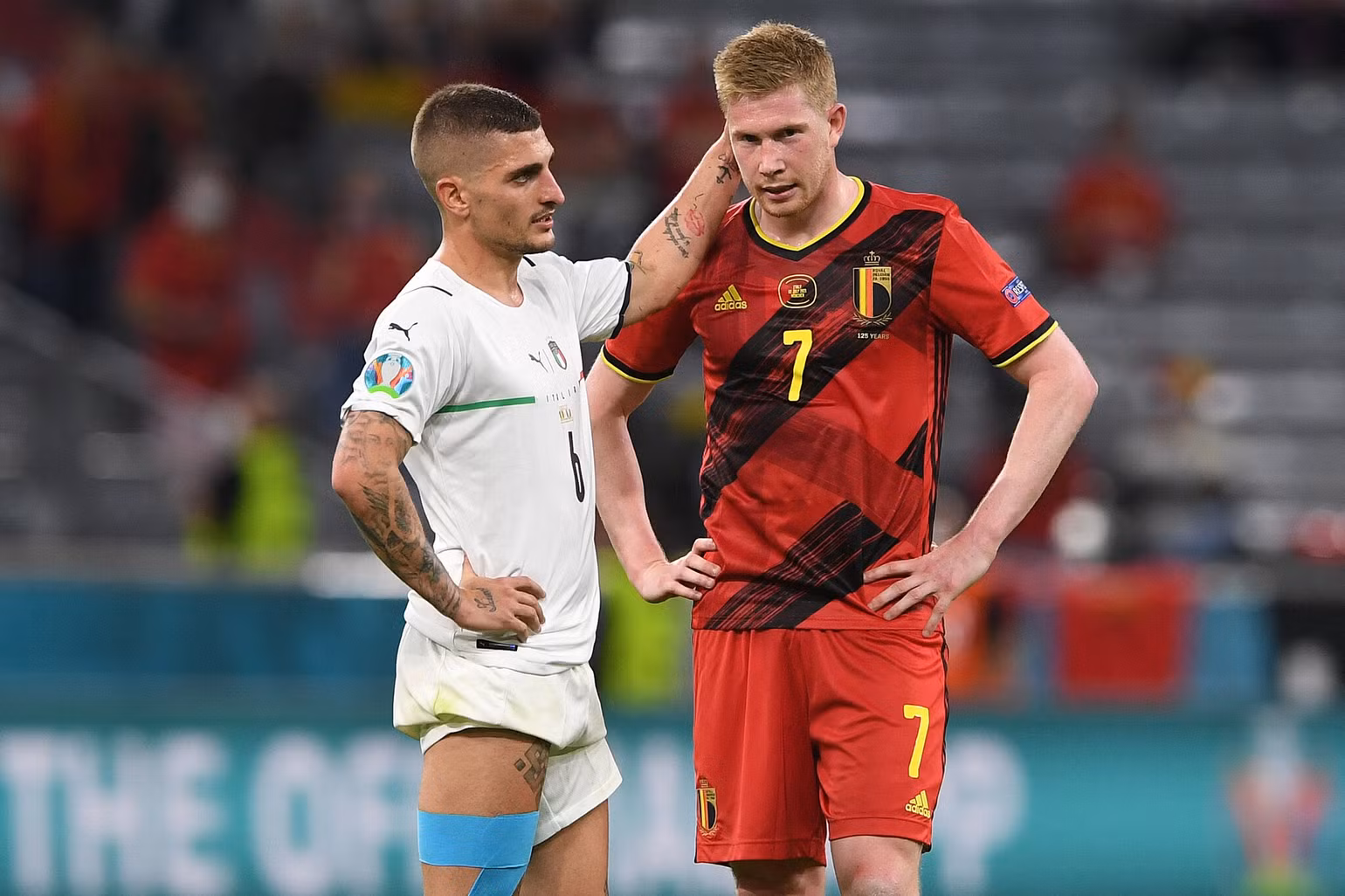 Cận cảnh Italia loại Bỉ đoạt vé vào bán kết Euro 2020 -0