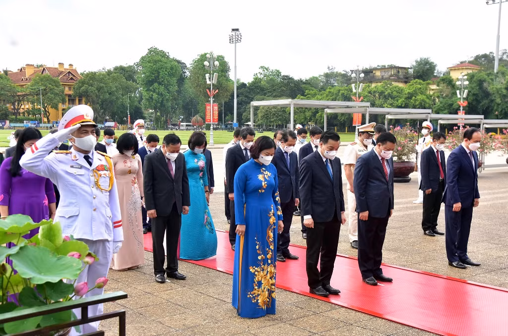 Lãnh đạo Đảng, Nhà nước vào Lăng viếng Chủ tịch Hồ Chí Minh -0