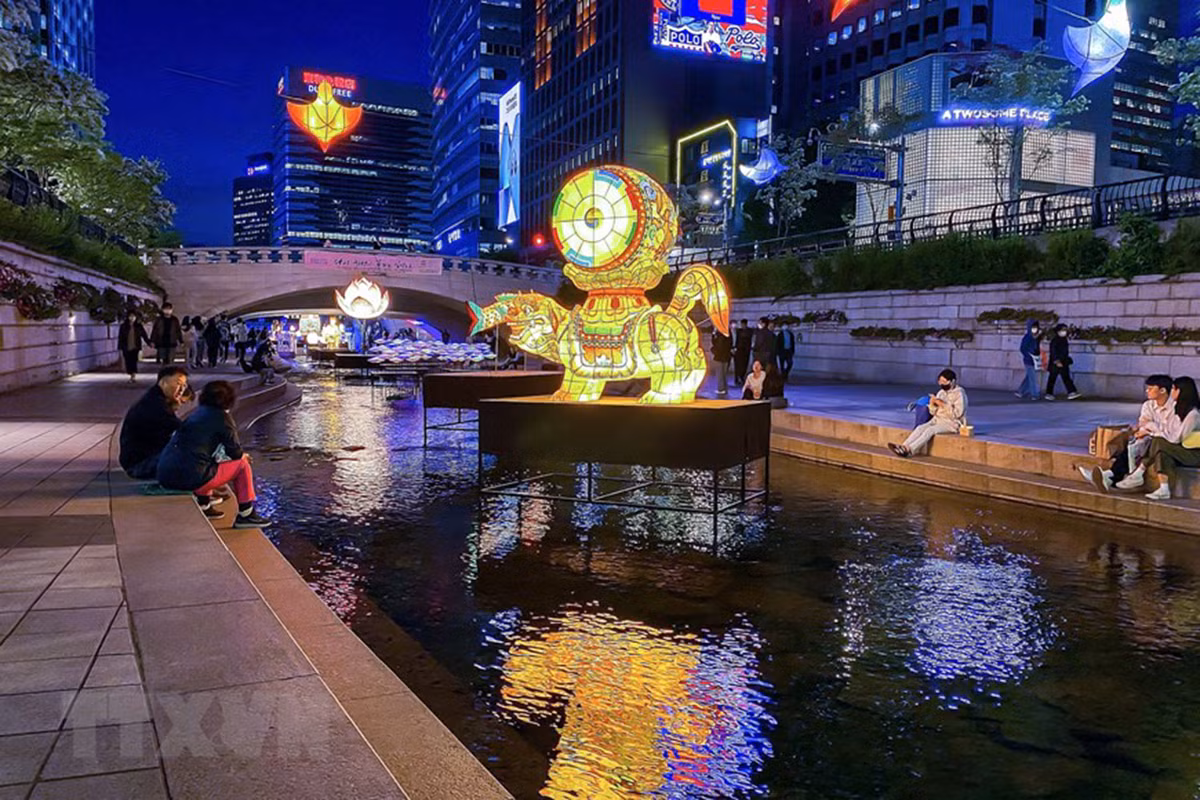 Triển lãm đèn lồng truyền thống Seoul mừng Đại lễ Phật đản -0