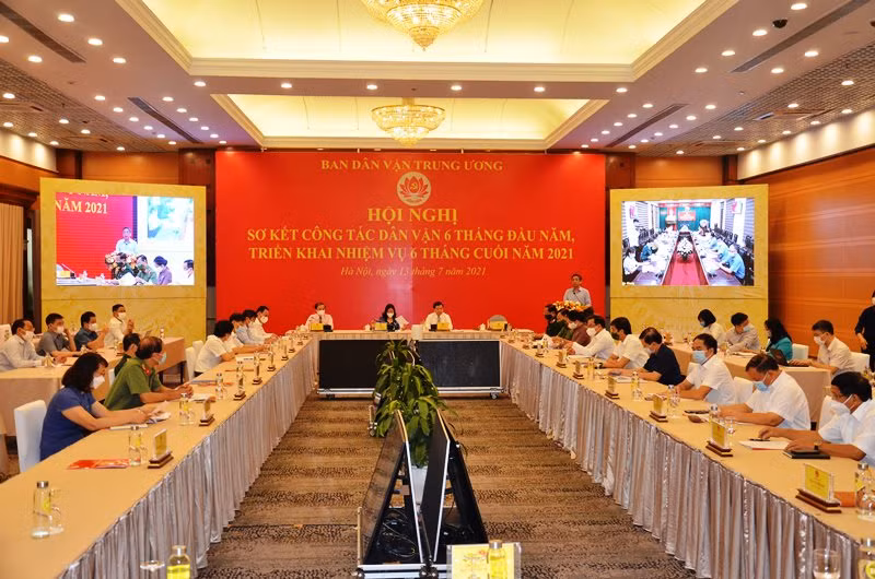 Công tác dân vận gắn với thực hiện nghị quyết đại hội đảng bộ các cấp -0