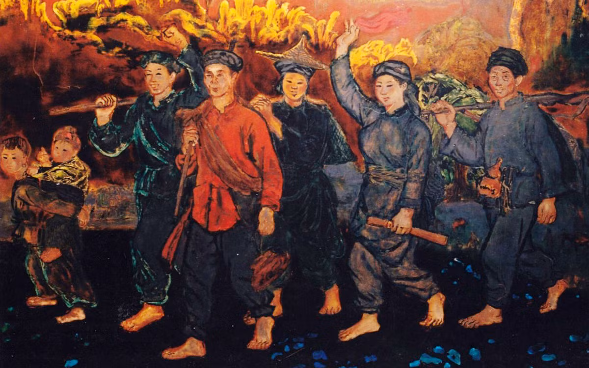 Triển lãm mỹ thuật trực tuyến “Con đường Độc lập” -0