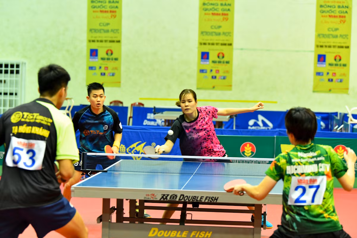 Xác định các cặp tại trận chung kết đôi nam nữ -0