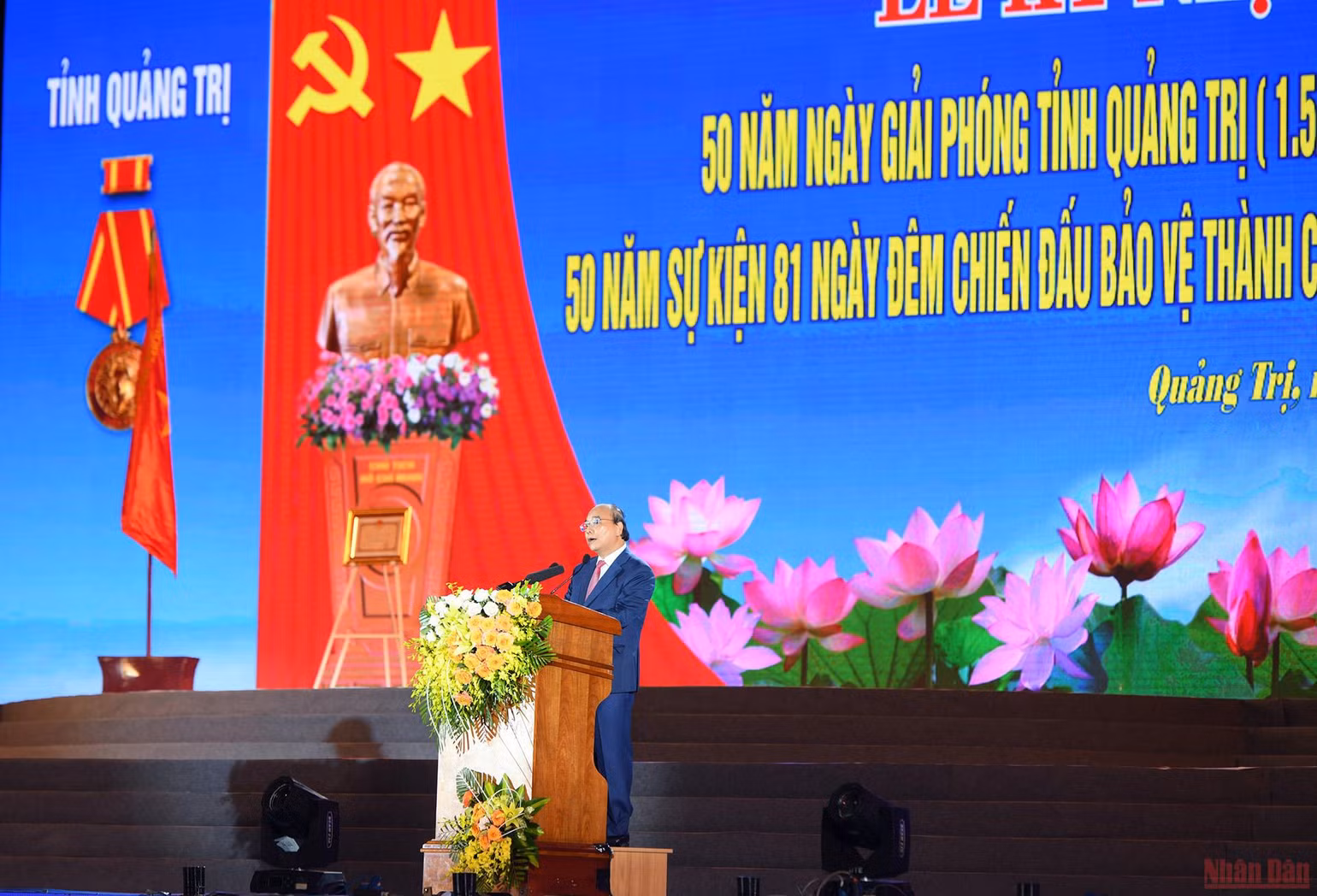 Chủ tịch nước Nguyễn Xuân Phúc: Quảng Trị là biểu tượng của chí khí oanh liệt hào hùng -0