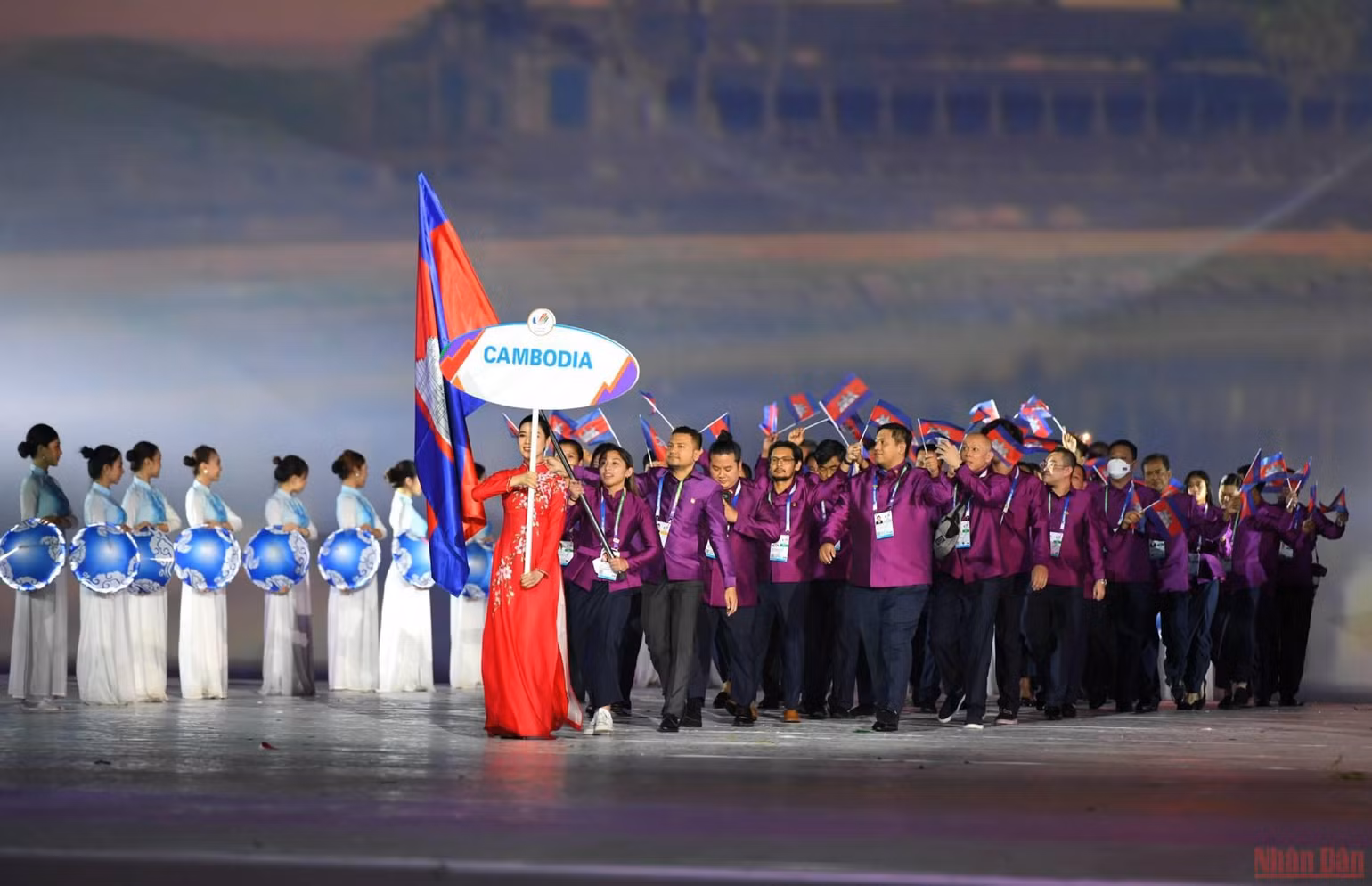 Những hình ảnh ấn tượng trong Lễ khai mạc SEA Games 31 -0