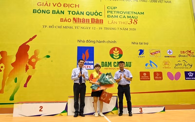 Bế mạc và trao giải Giải vô địch bóng bàn toàn quốc Báo Nhân Dân lần thứ 38 -0