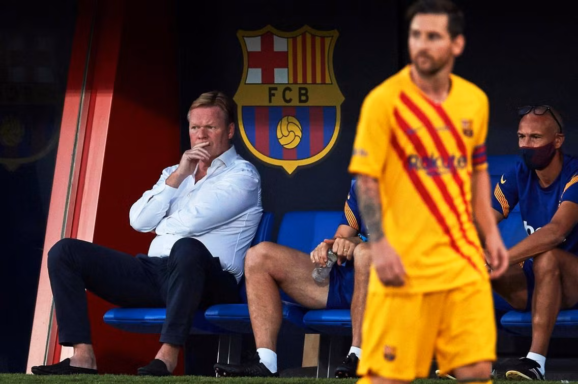 Barca 2020: Chạm đáy khủng hoảng, Messi “lung lay” -0