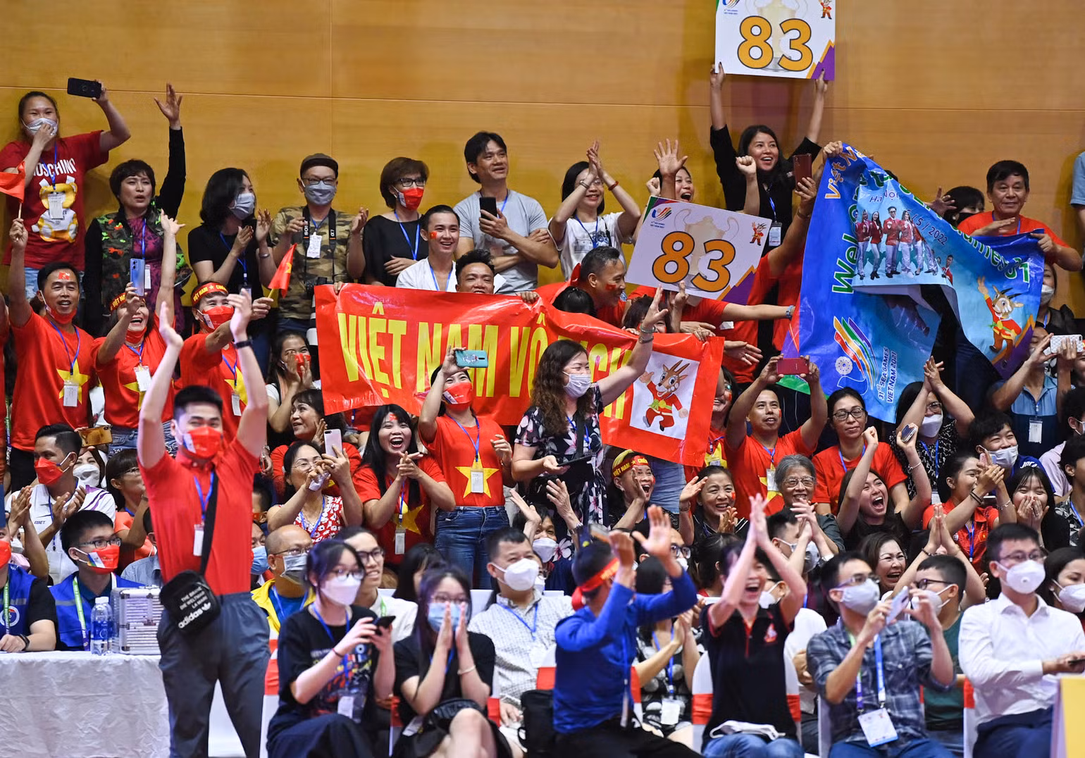Màn khiêu vũ quyến rũ trên sàn đấu SEA Games 31 -0