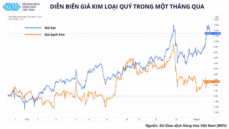 Điều gì đang chờ đợi thị trường kim loại quý trong tháng 3? -0