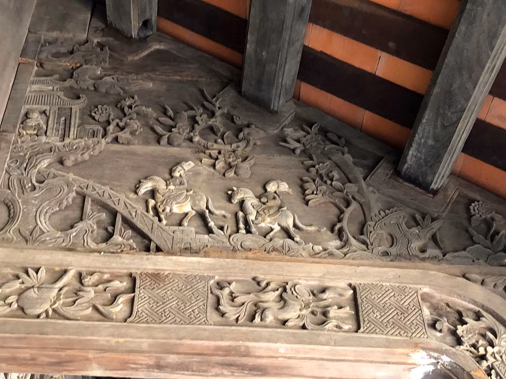 Ngắm những bức chạm tuyệt đẹp ở chùa Bối Khê ảnh 5 Ngắm những bức chạm tuyệt đẹp ở chùa Bối Khê ảnh 5