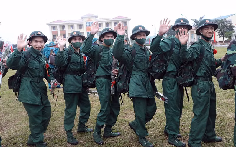 Tự hào được lên đường bảo vệ Tổ quốc -0