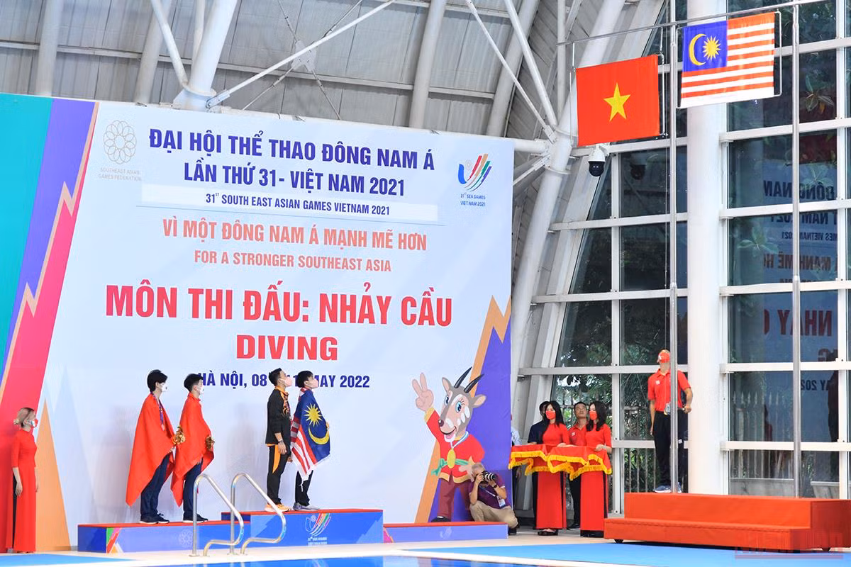 Nhảy cầu mang niềm vui đầu về cho Thể thao Việt Nam tại SEA Games 31 -0